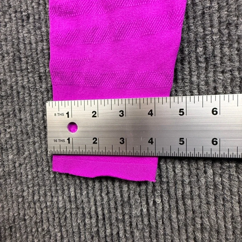 Fabletics SculptKnit Size Unknown High Waisted Leggings Magenta Purple Textured
